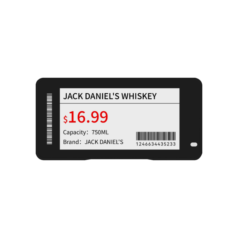 2.6 Inch ESL E-Paper Etiqueta De Precio Electronic Shelf Label E-Ink Tag for Supermarket
