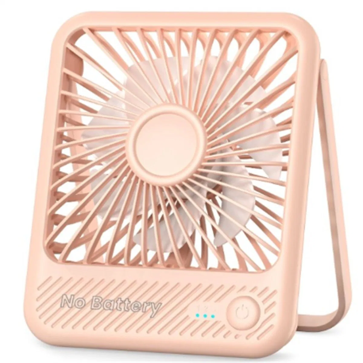 USB Desk Portable Table Strong Wind Quiet Small Folding Electric 3 Speeds Adjustable Mini Fan for Office Desk Home