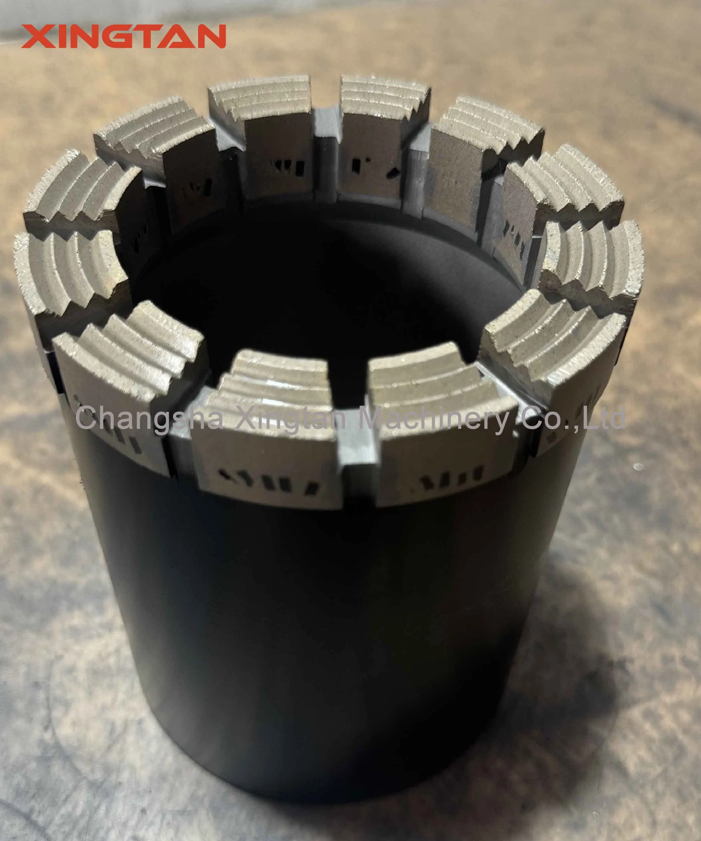 Алмазная коронка NQ для бурения твердых пород