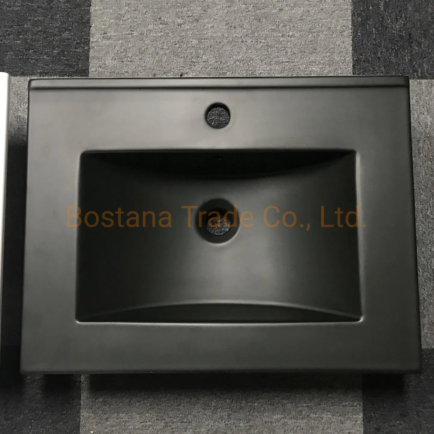 Bathroom Sanitaryware Washing Wash Matte Black Color Art Cabinet Basin Sink