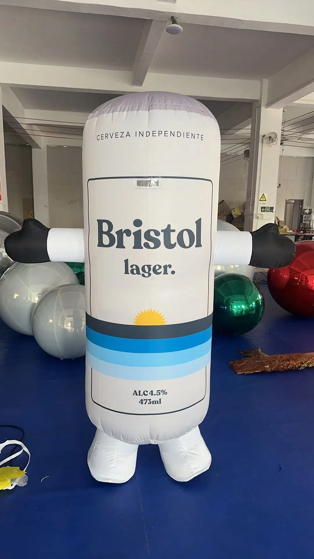 Boyi Parade Decoration Inflatable Bottle Costume for Sales Promotion