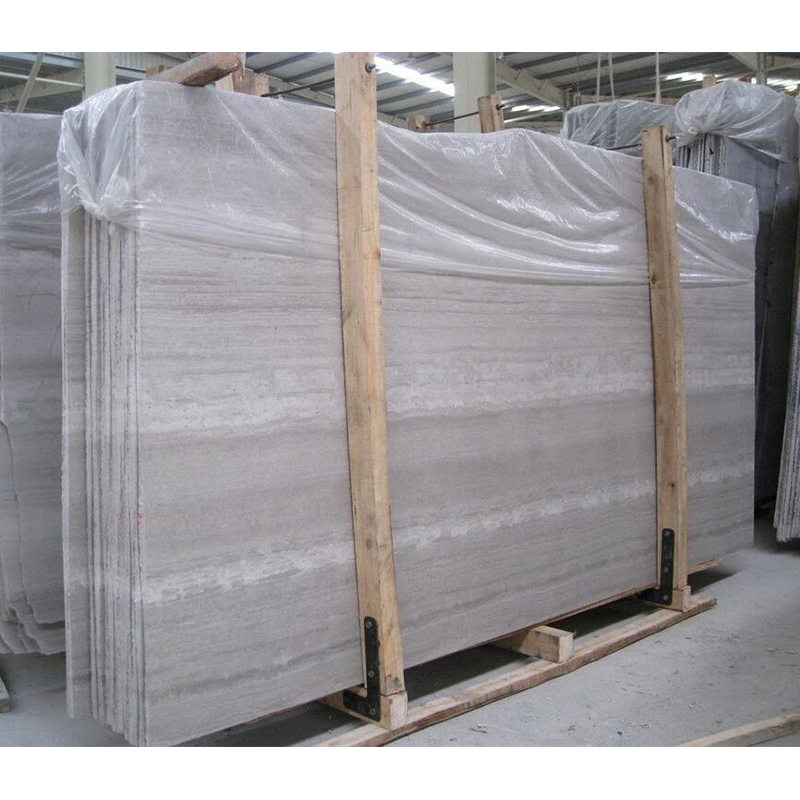 Marble Staircase/Floor/Wall Tile Grey/Wood Marble Slab Wholesale