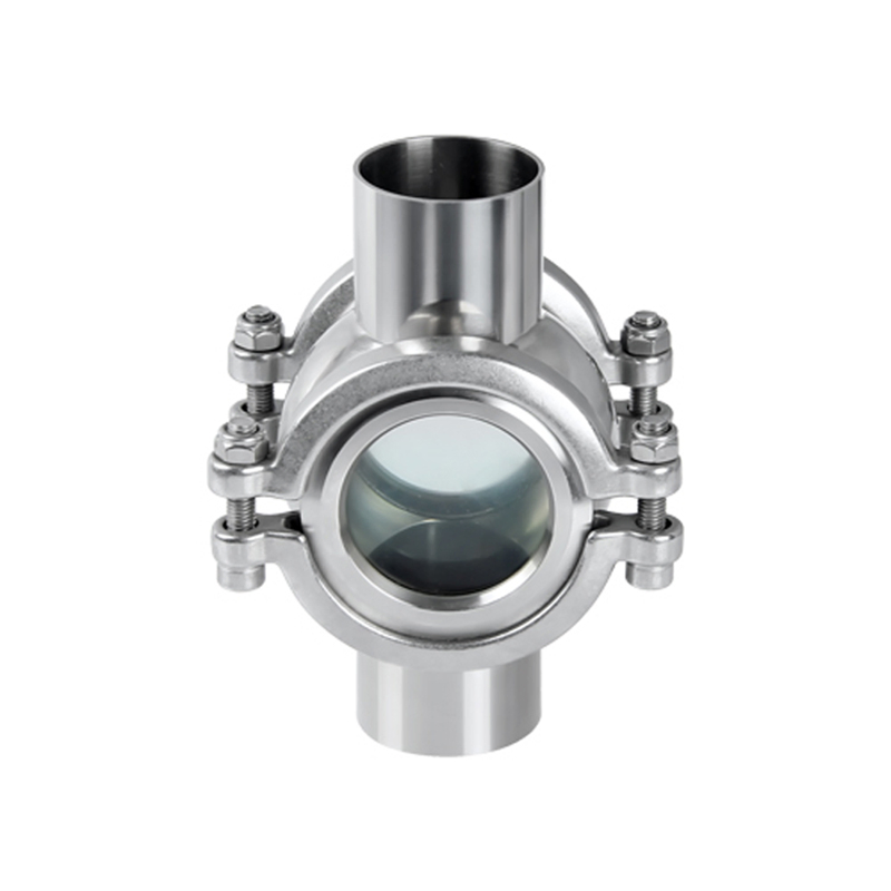 Sanitary Stainless Steel 4 Way Sight Glass
