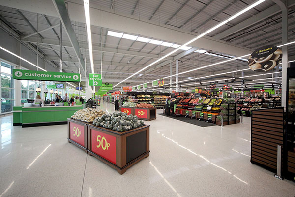 Quick Erected Prefabricated Steel Strucure Building for Supermarket