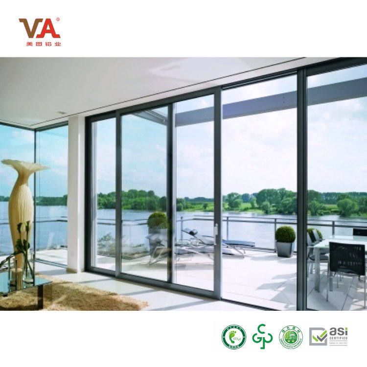 Premium Aluminium Sliding Patio Doors with Glass Panels