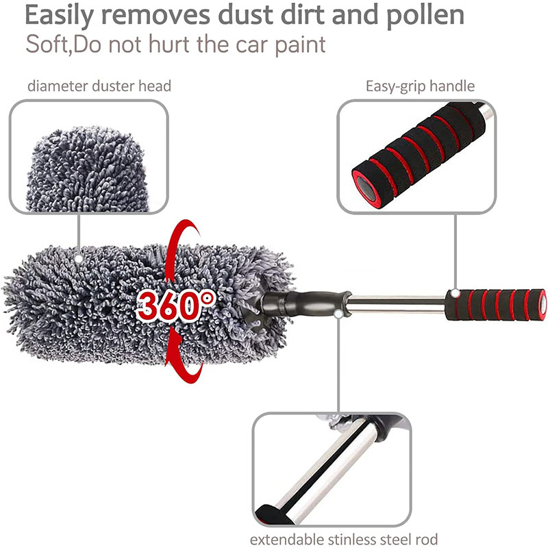 Esun Household Cleaning Free Microfiber Duster for Car