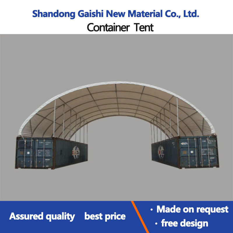 Factory Price PVC Sunshade Storage Warehouse Container Shelter Dome Roof Tent Canopy