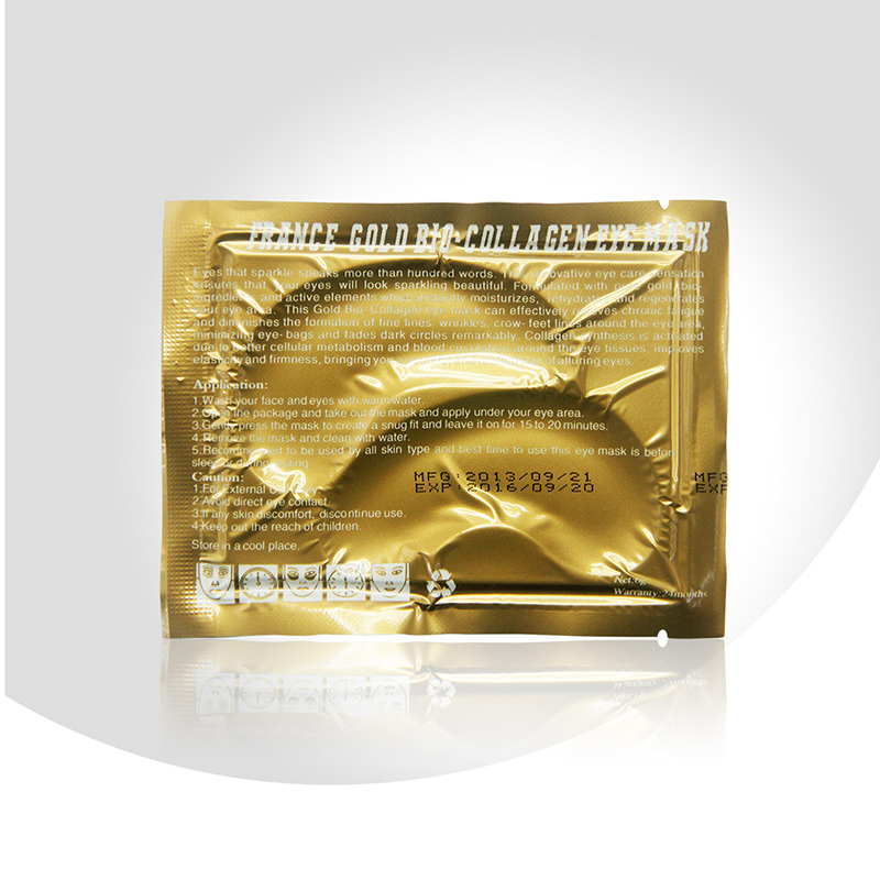 Supply in Bulk Eye Mask Gold Collagen Eye Care Anti-Wrinkle Eye Patch