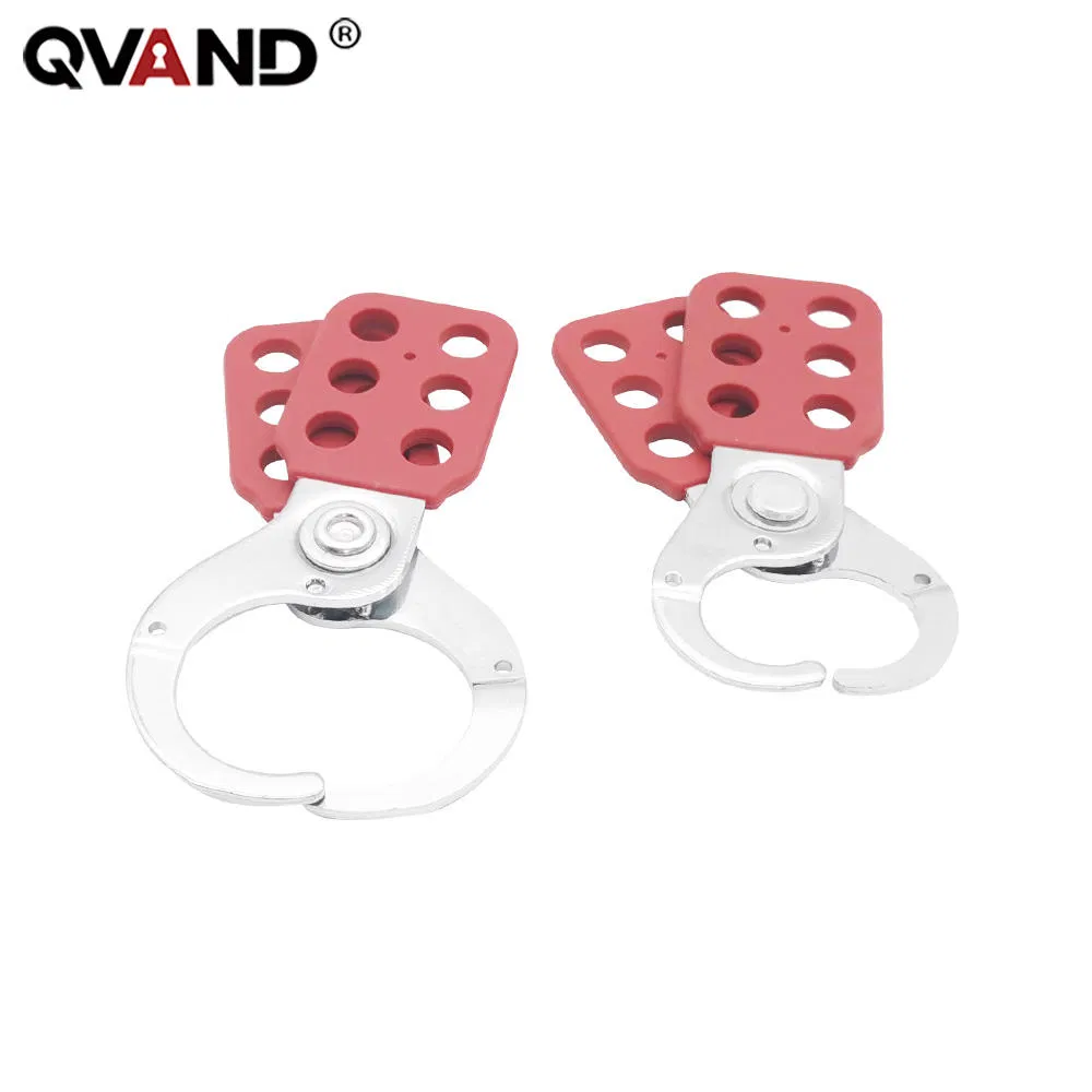 Heavy-Duty Lockout Tagout Hasp with 6 Holes for Safety