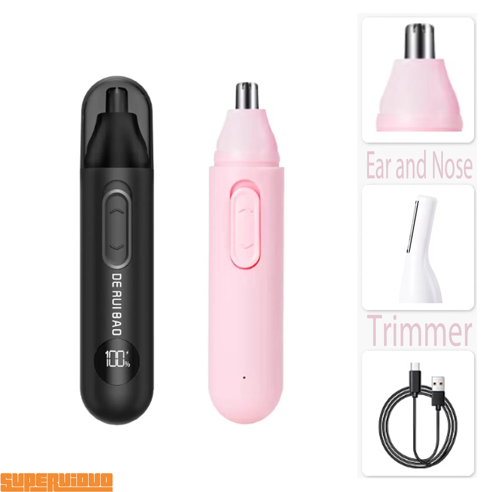 Luxury Personal Grooming Accessory Ear and Nose Trimmer