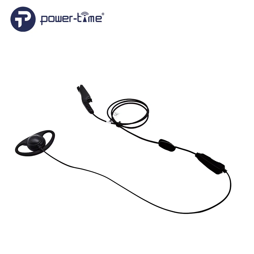 Walkie Talkie Earpiece D Shape Earhook Earphone for R7/R7a Radios
