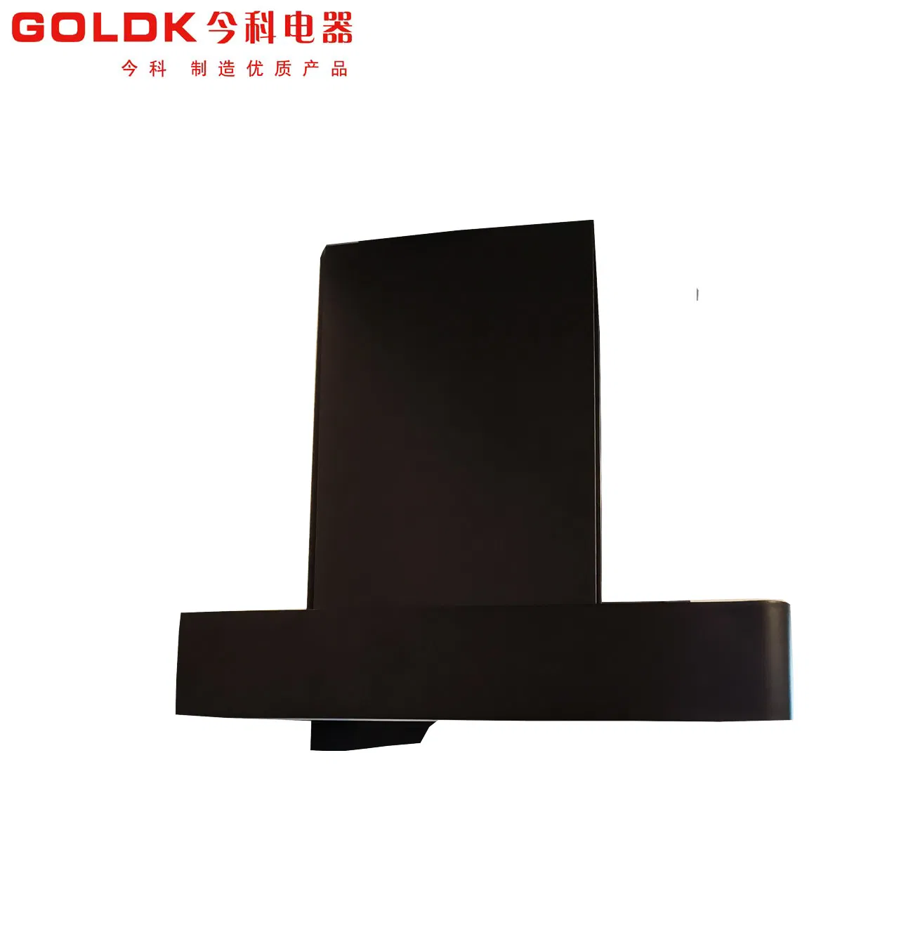 Goldk OEM/ODM Rh-001 T Type Tempered Glass Range Hoods for Home Kitchen
