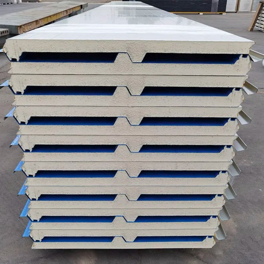 High Insulation PU Sandwich Panel for Commercial Workshop Walls
