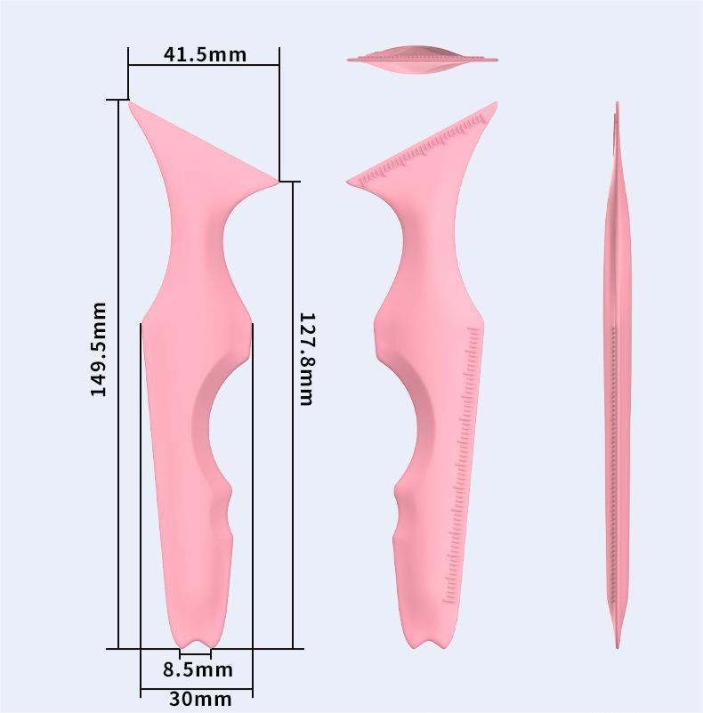 Hot Sale Facial Makeup Tools Draw Eyebrow Shaping Card Model Aid Tools