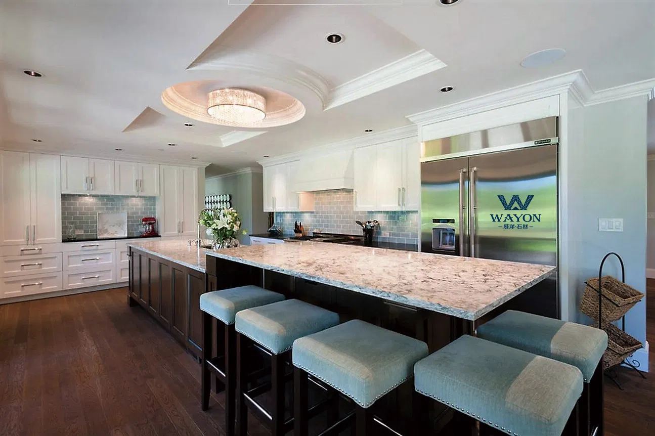 Artificial Quartz Stone Kitchen Countertop Manufacturer in Guangdong China