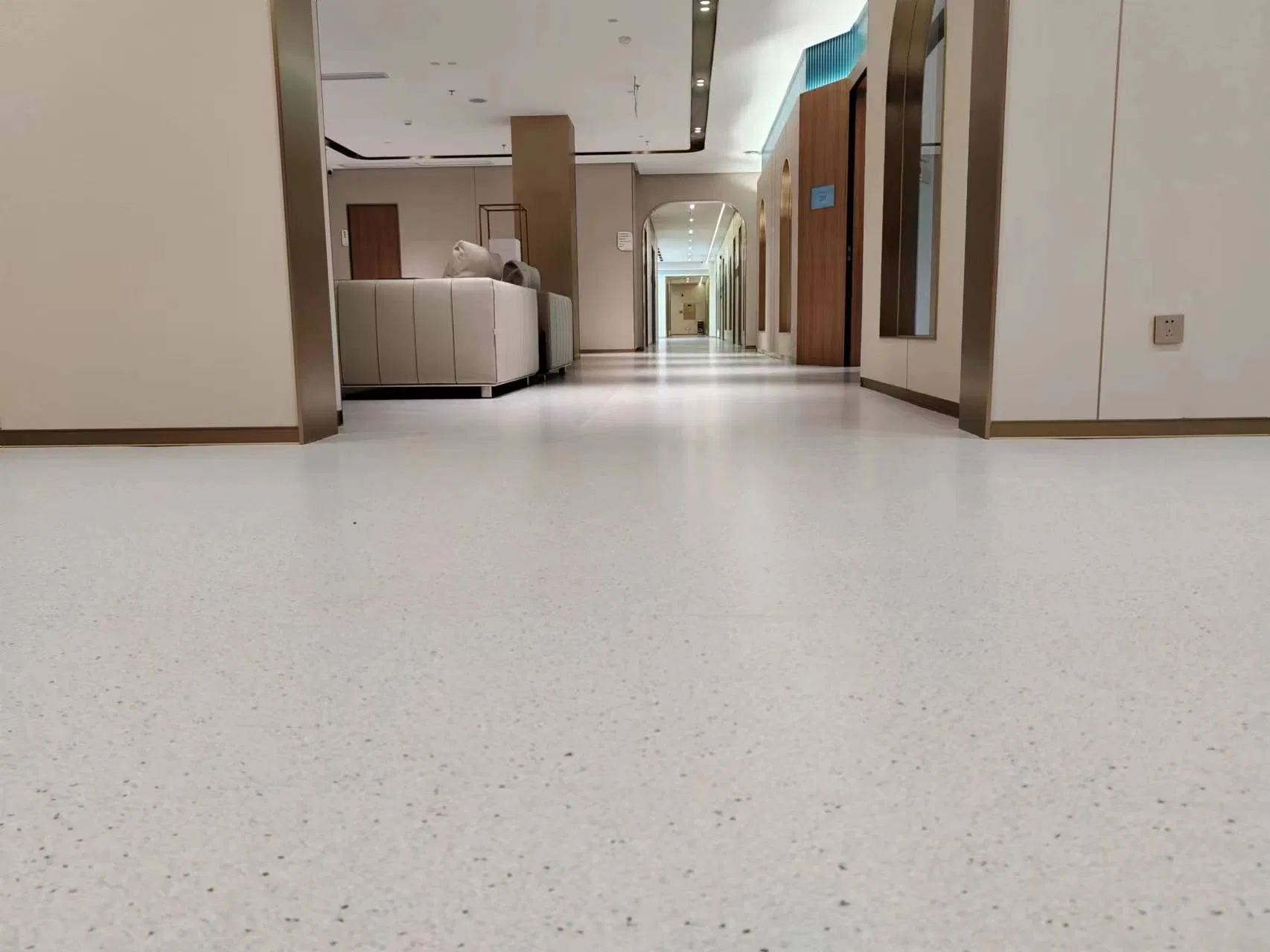 Антистатический пол ПВХ для помещений, 2.0x2.0x20 м