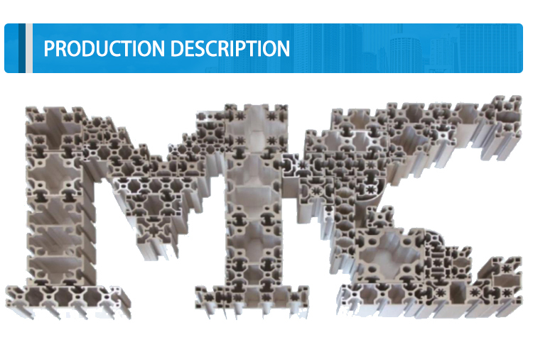Mk Aluminium Factory T Slot Aluminum Extrusion Profile
