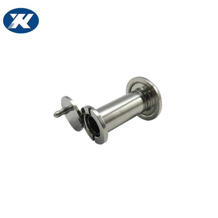 Brass Material Polished Adjustable 180 Degree Angle High Definition Glass Len Door Eye Door Viewer with Cover