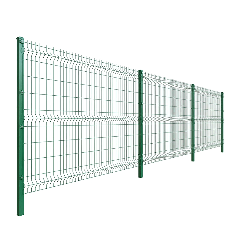 3D Fence Mesh Weld Wire Cloture Rigide Valla De Malla Metalica Panels Easily Assembled 3D Fencing Garden