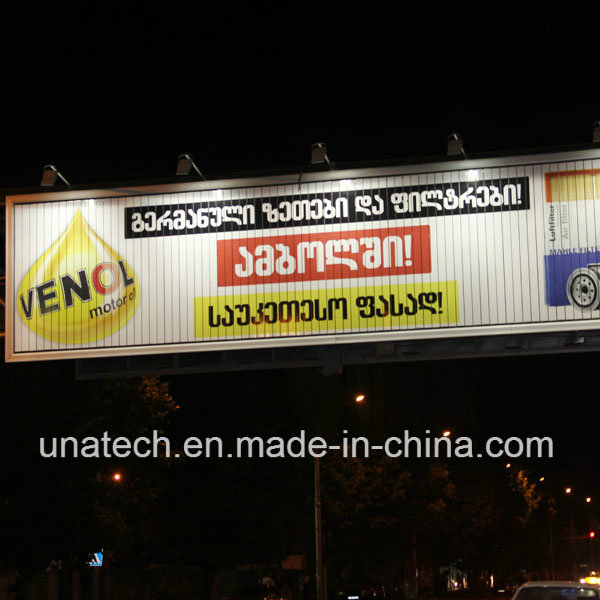 Outdoor Wall-Mounted Aluminium Tri-Prism Triple Fabric PVC Prisma Billboard