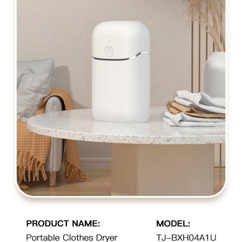 Portable Smart Electric Hanging Automatic Heating for Baby Adult UV Sterilize Dryer
