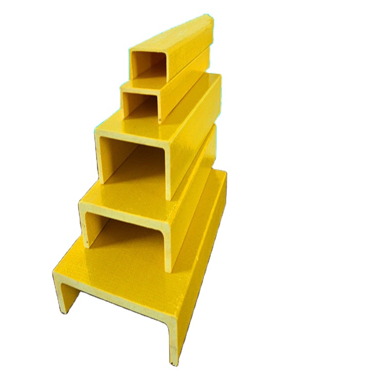 Glass Fiber Products Customized High Strength Anti-Corrosion Fiberglass Pultruded Profile