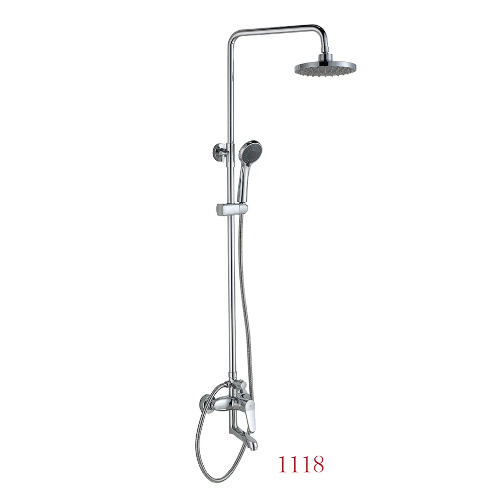 Bulk Wholesale Shower Set with Cheap Price Chromed Shower Mixer Bathroom Hand Shower