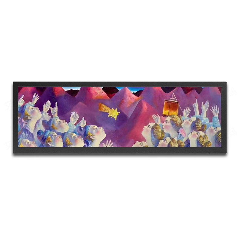 37-дюймовый ультраширокий барный LCD-монитор для рекламы