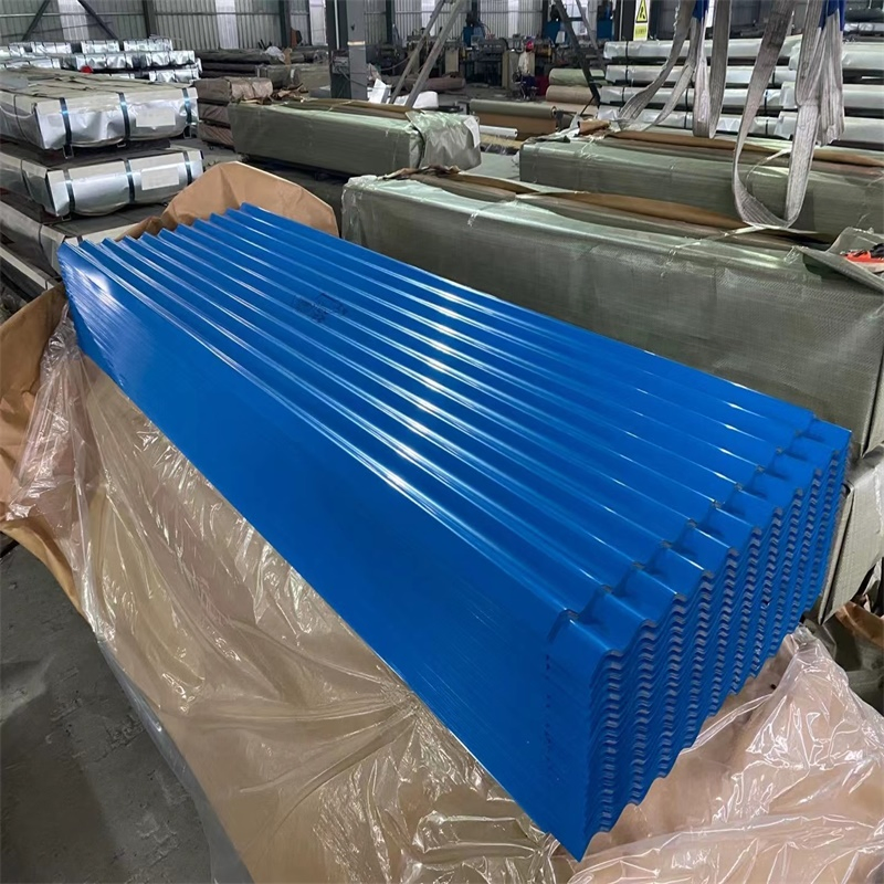 PPGI Manufacturer 0.55mm Galvanized Corrugated Iron Steel Roofing Sheet