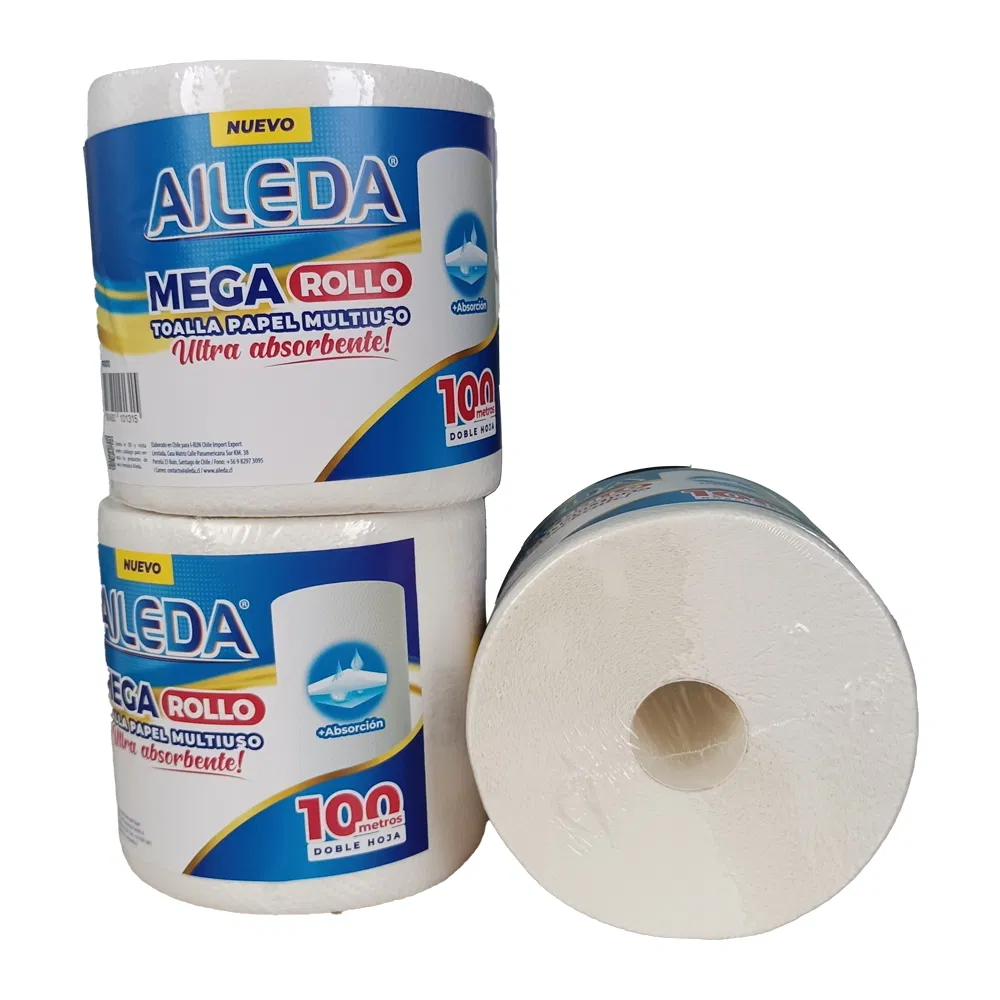 Eco-Friendly Special Counter Fashion Wholesales Kitchen Tissue Roll Kitchen Tissue Maxi Roll Napkins Paper