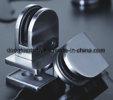 Stainless Steel Balustrade Fittings/Balustrade Bracket/Glass Clamp for Pipe Welded Glass Clip