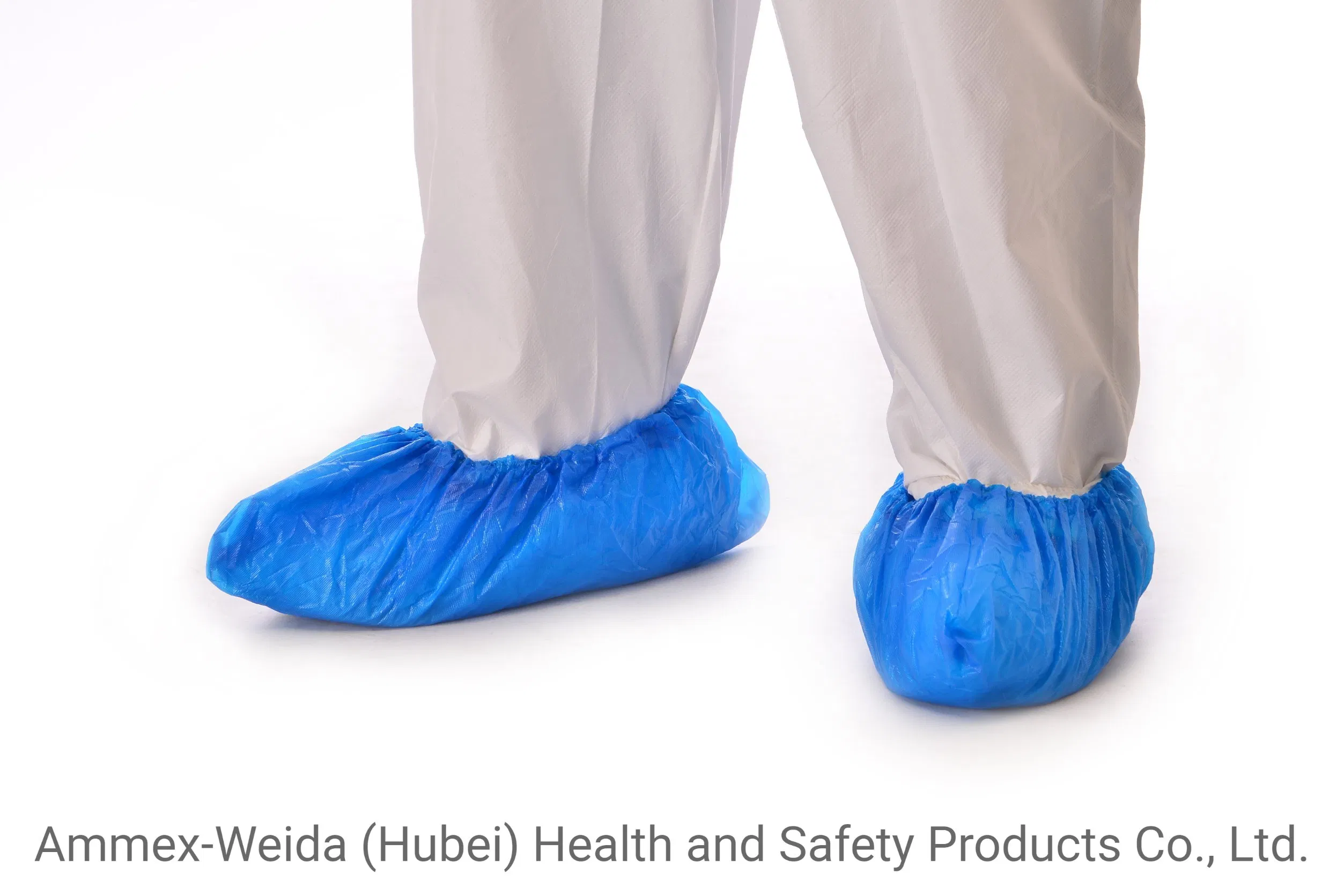 Disposale Use CPE Shoe Cover by Handmade or Made by Machine for Workshop and Laboratory