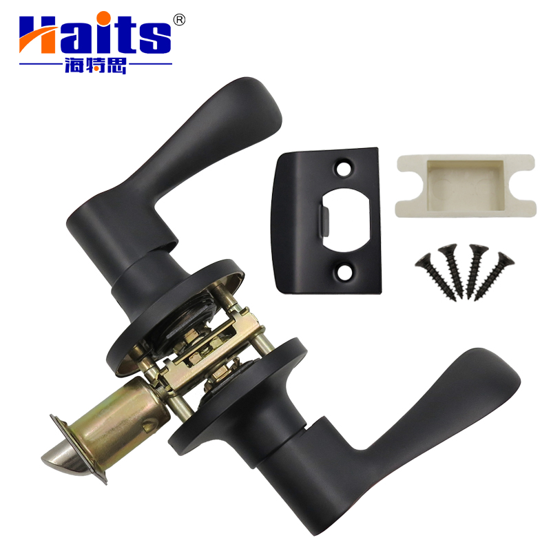 Stainless Steel Handles with Quiet Locking Tabs Door Handles for Steel Doors