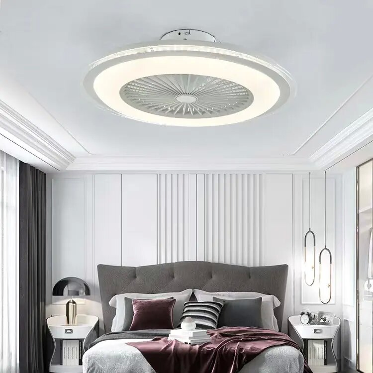 Best Modern Bedroom Home Living Room LED Ceiling Fan Light