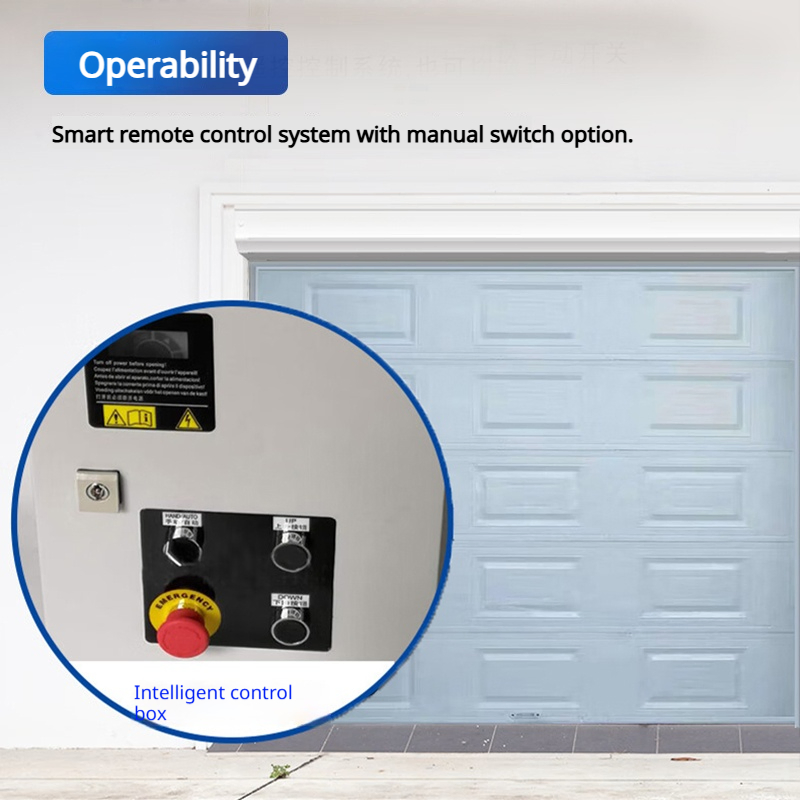 Automatic Remote-Controlled Garage Warehouse Rolling Garage Door Industrial Door