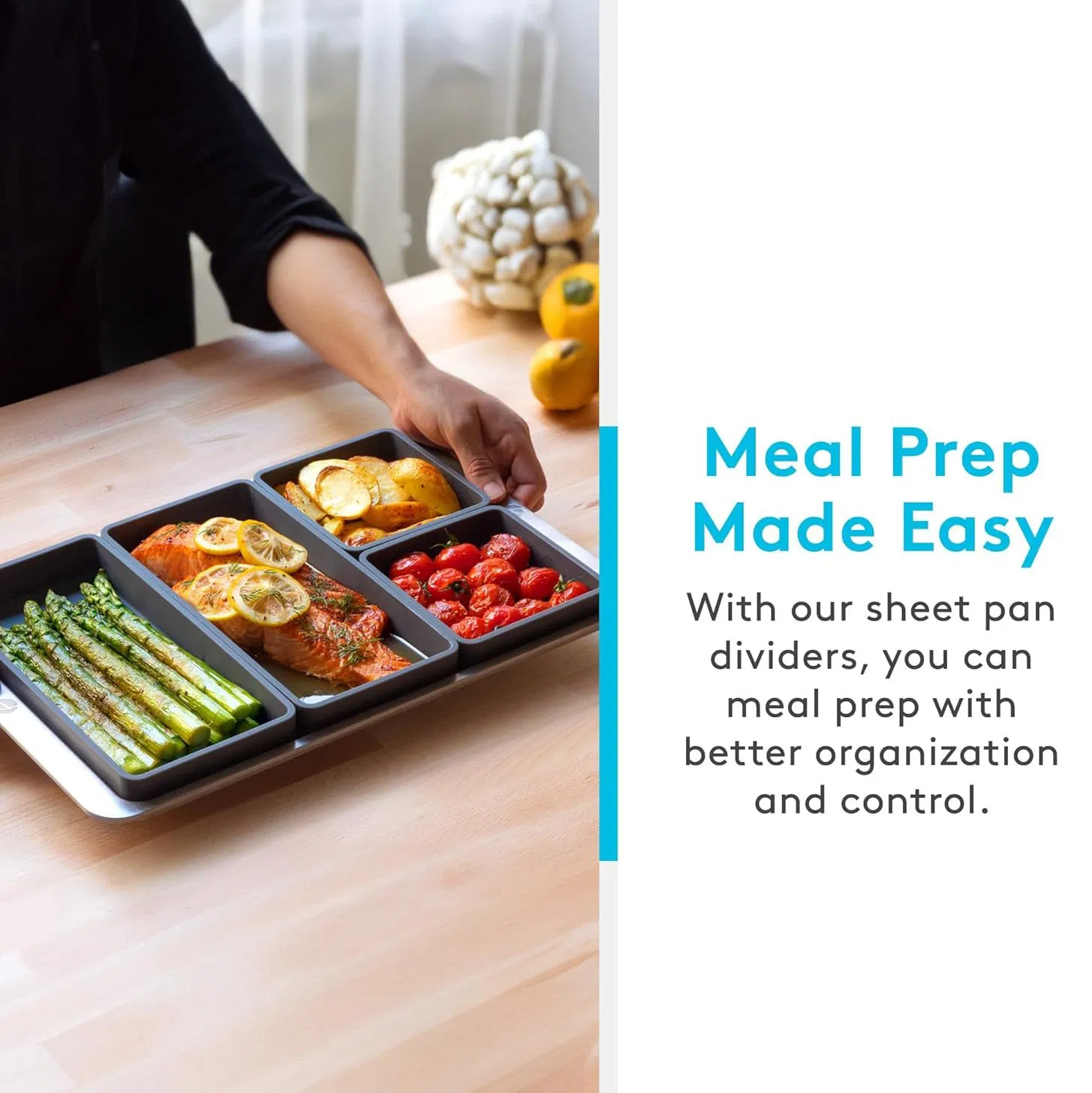 Разделители для выпечки из силикона, 4 шт.