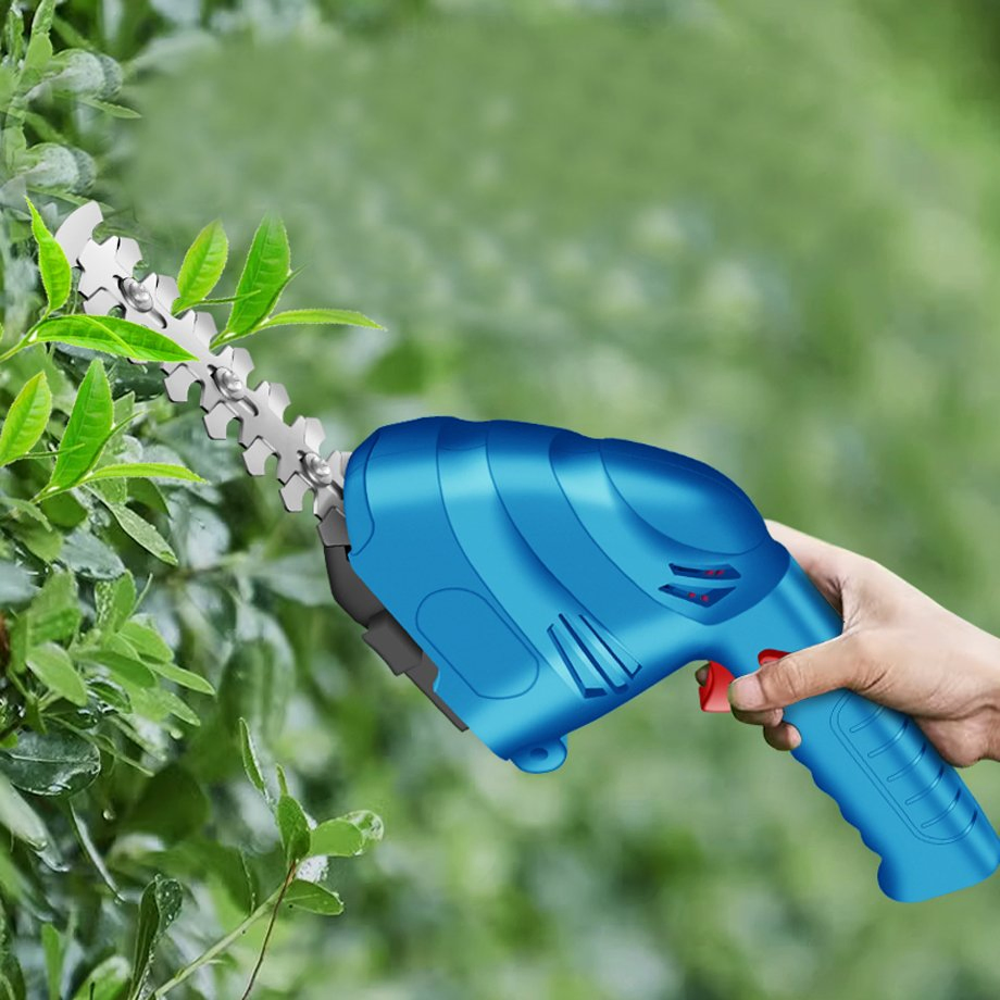 Multifunctional Hedge Trimmer Used for Hedgerow Shrubs, Cordless Portable Handheld Hedge Trimmer