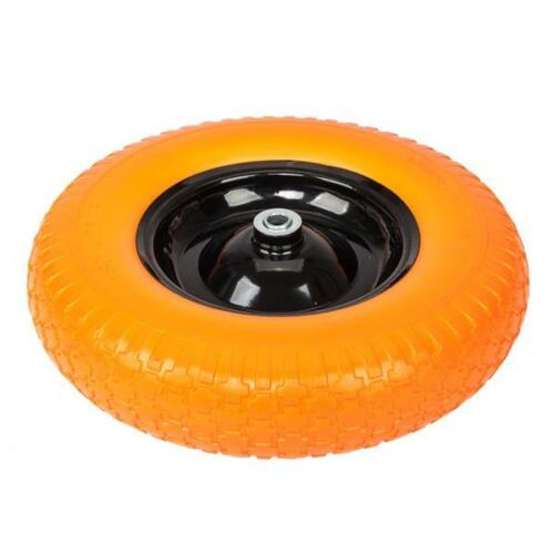 16 Inch Flat Free PU Foam Wheel Barrow Wheel 4.00-8
