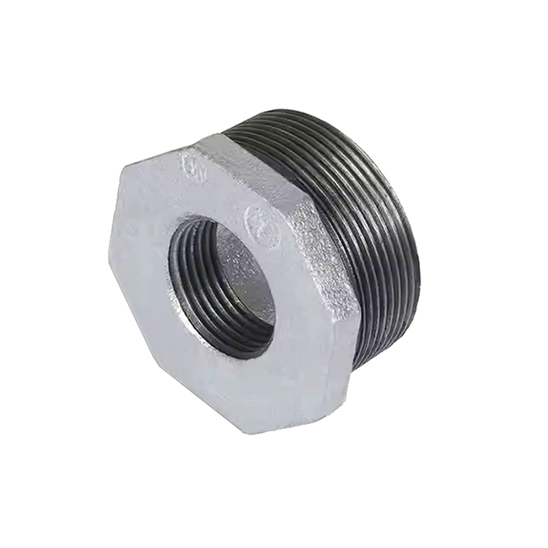 Factory Direct Sales Gi Pipe Fittings Hot DIP Galvanized Bsp Thread Bushing for Pipeline Connection System