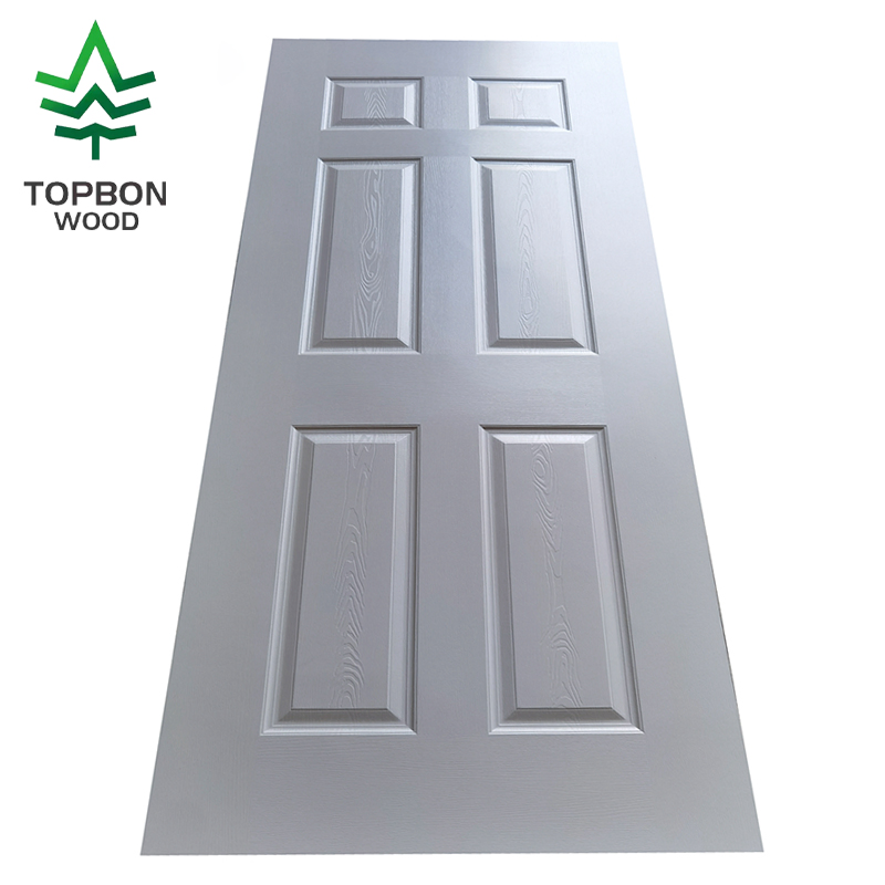 Melamine Laminated MDF Molded Door Skins in High Glossy Finish