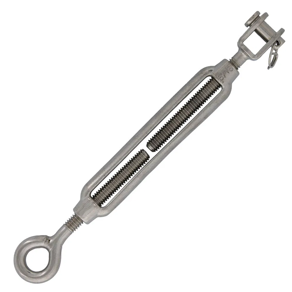 2200 Lbs High Strength Malleable Iron Turnbuckle with Eye and Jaw