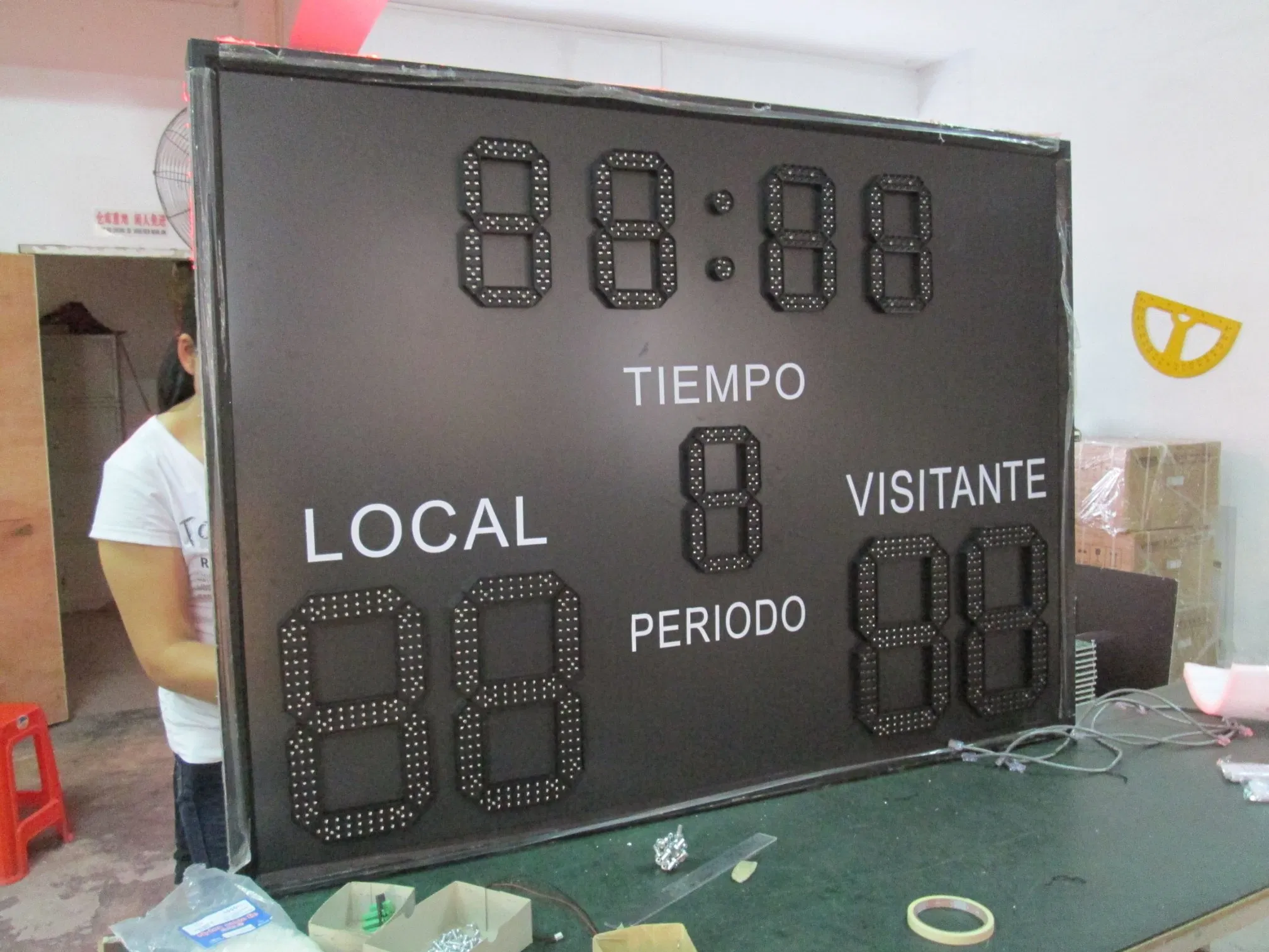 Digital LED Basketball Scoreboard LED Football Scoreboard Digital LED Score Display Board