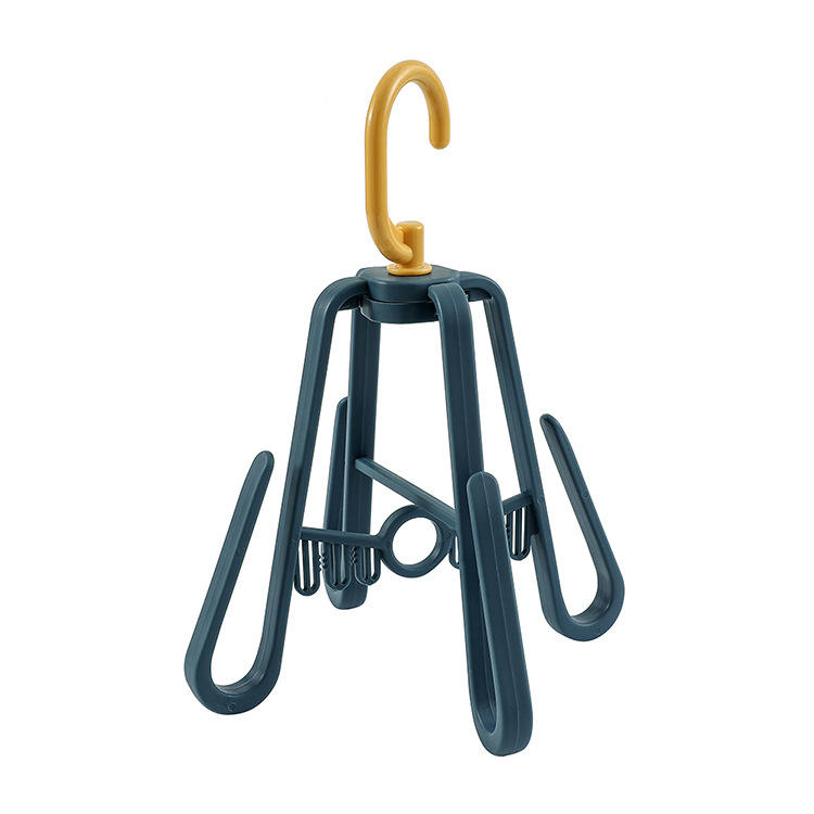 Plastic Shoe Hanger 360 Degree Rotating Drying Folding Hanging Racks Shoe Holder