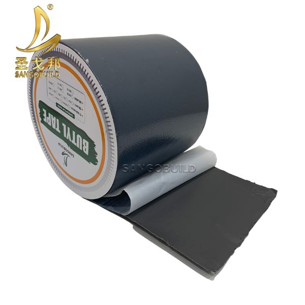 Waterproof Tape Aluminum Foil Thicken Butyl Tape Wall Crack Roof Duct Repair High Temperature Resistance Adhesive Tape