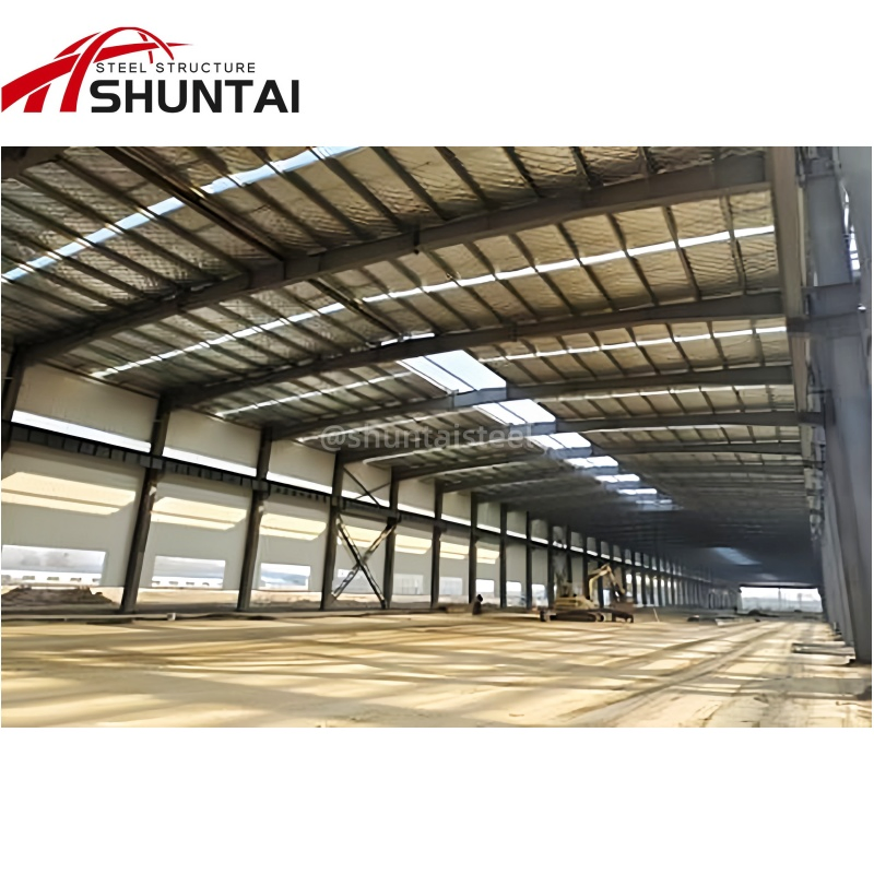 Metal Roof Large Span Modular Building Steel Truss Use Strong Carbon Steel Steel Structure Warehouse