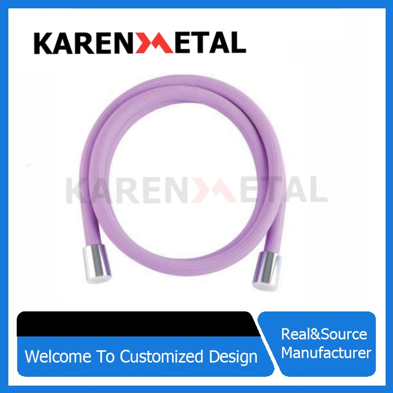 Premium Nylon Braided Shower Hose for Stylish Bathrooms