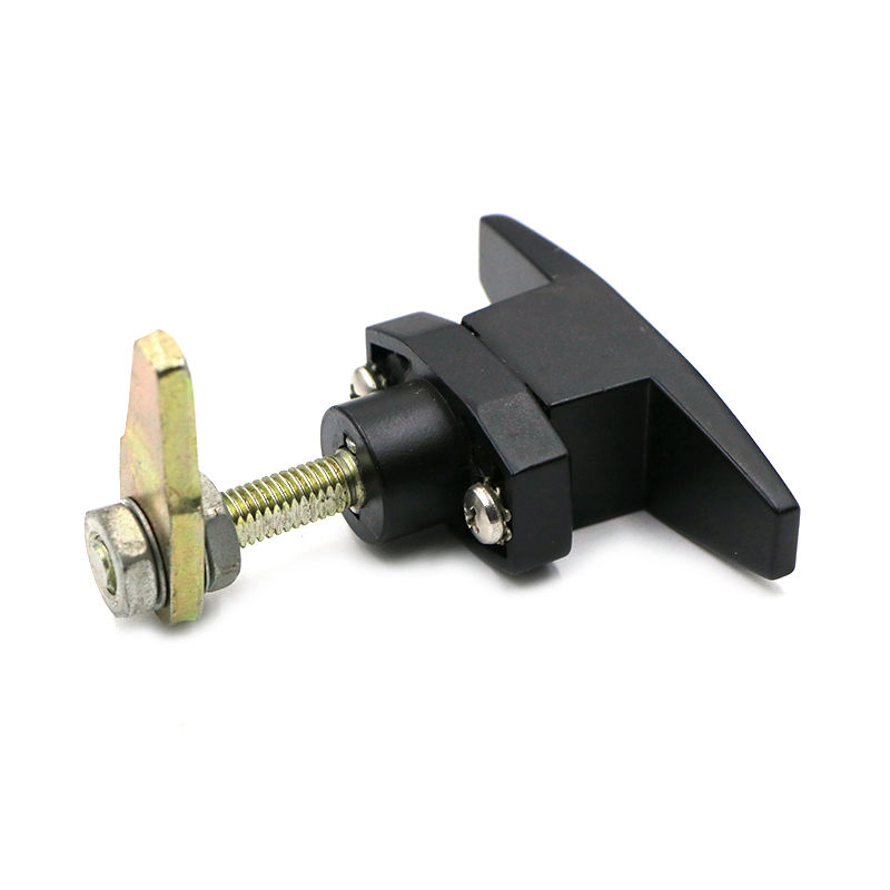 Black Car Trunk Lid Cabinet Door Swing Knob T Handle Lock