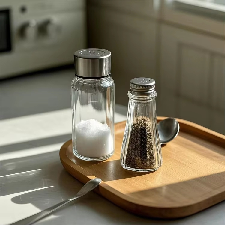 Wholesale 120ml 165ml Ceramic Pepper Spice Grinders Mill Seasoning Jar with Shaker