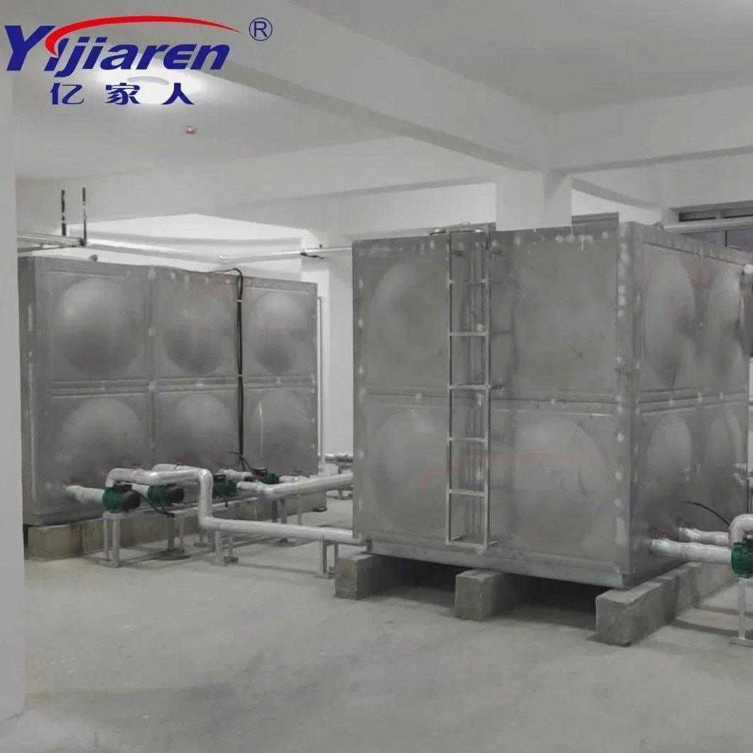 Premium Square Stainless Steel Modular Hot Water Storage Tank Solutions