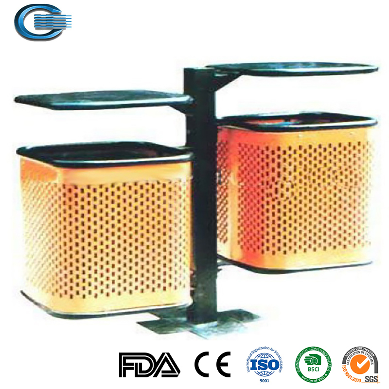 Мусорное ведро 12л из нержавеющей стали с зеркальной крышкой